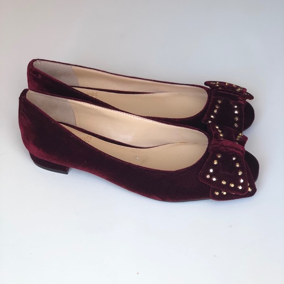 Vince Camuto Velvet Ballerina Flats NWOB - Picture 4 of 8